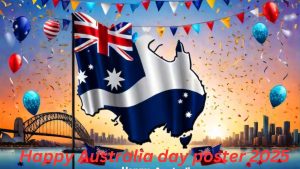 Happy Australia day sign free download 2025