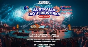 Australia Day Fireworks Harbour Bridge 2025