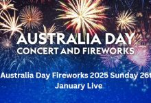 Happy Australia Day Fireworks Darwin 2025